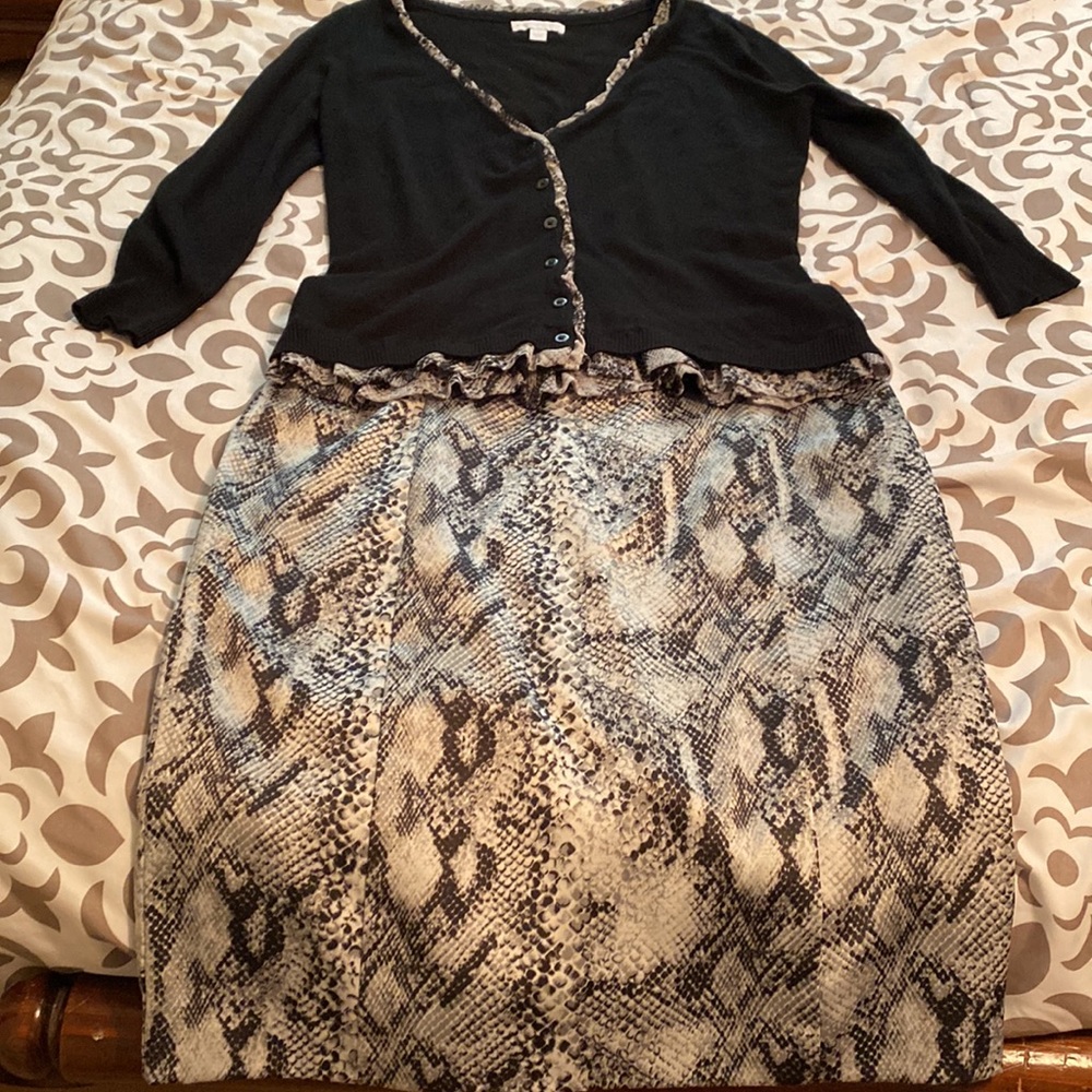 New York and Company Sweater and Skirt set!